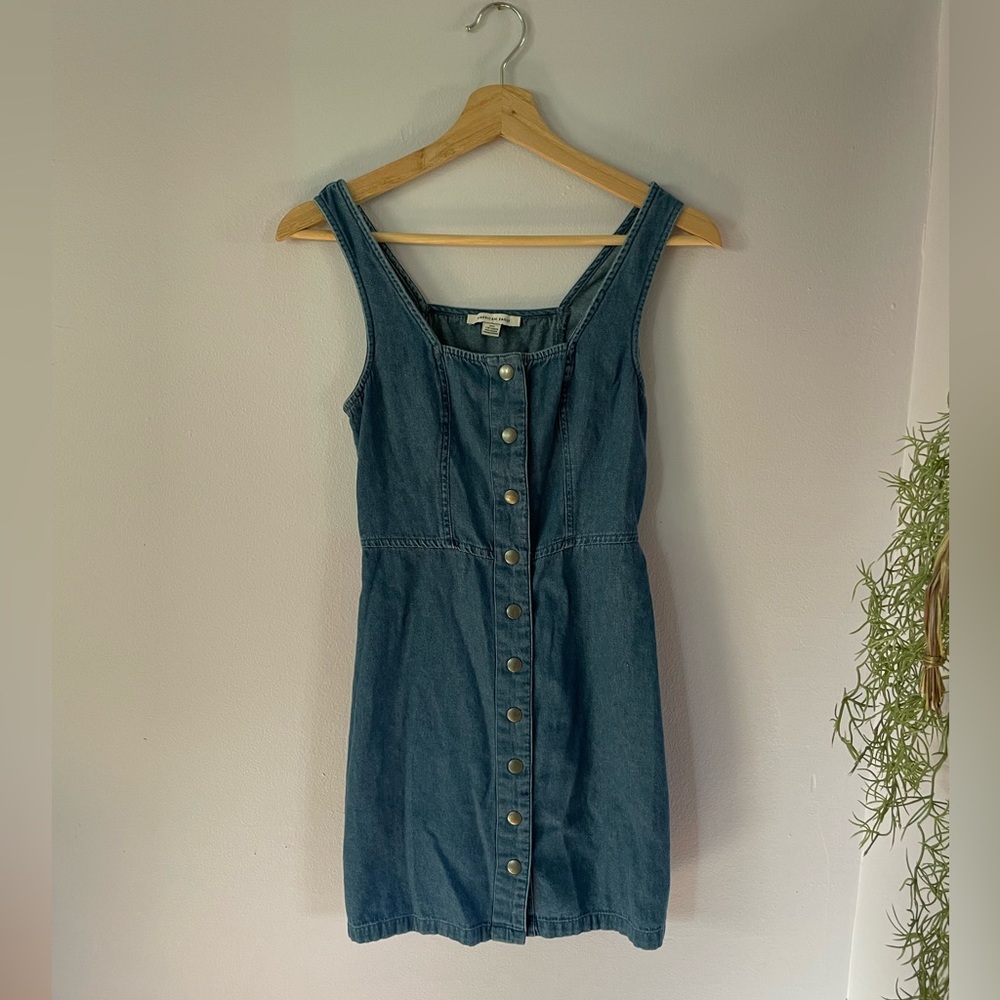 American Eagle Blue Jean Dress